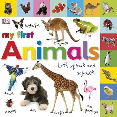 Tabbed Board Books: My First Animals -  Dk