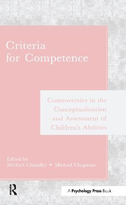 Criteria for Competence - 