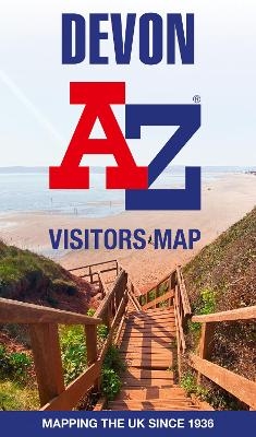 Devon A-Z Visitors Map -  A-Z Maps