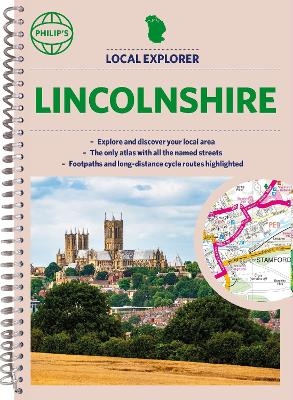 Philip's Local Explorer Street Atlas Lincolnshire -  Philip's Maps