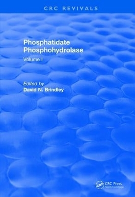 Revival: Phosphatidate Phosphohydrolase (1988) - David N. Brindley