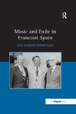 Music and Exile in Francoist Spain - Eva Rodriguez