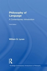 Philosophy of Language - Lycan, William G