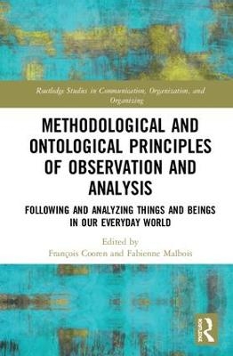 Methodological and Ontological Principles of Observation and Analysis - 