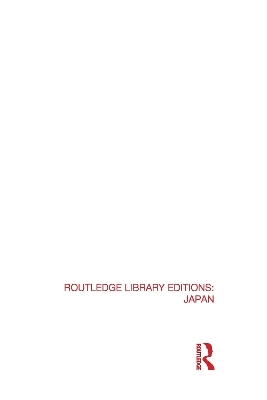 RLE: Japan Mini-Set C: Language and Literature (8 vols) -  Various authors