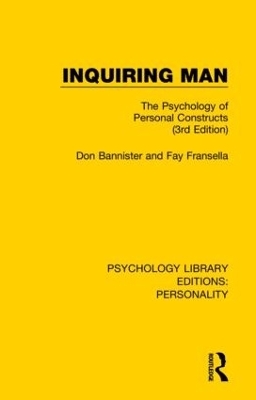 Psychology Library Editions: Personality -  Various