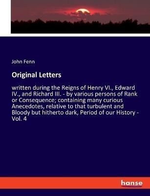 Original Letters - John Fenn