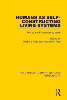 Humans as Self-Constructing Living Systems - 