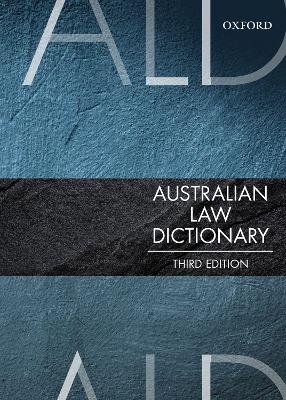 Australian Law Dictionary - Trischa Mann