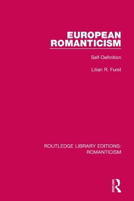 European Romanticism - Lilian R. Furst