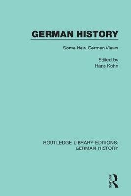German History - Hans Kohn