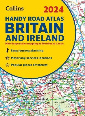 2024 Collins Handy Road Atlas Britain and Ireland -  Collins Maps