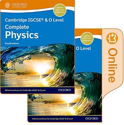 Cambridge IGCSE® & O Level Complete Physics: Print and Enhanced Online Student Book Pack Fourth Edition - Stephen Pople, Anna Harris