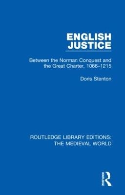 English Justice - Doris M. Stenton