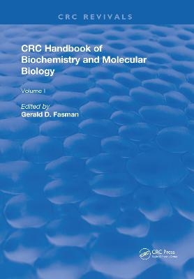 Handbook of Biochemistry - Gerald D Fasman