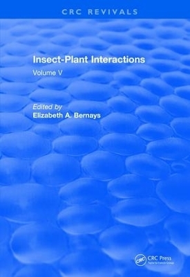 Insect-Plant Interactions (1993) - 