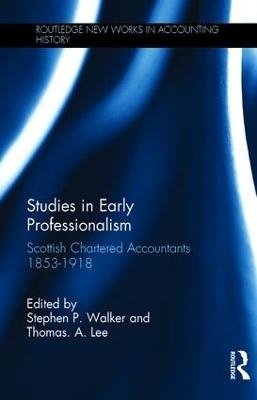 Studies in Early Professionalism - 