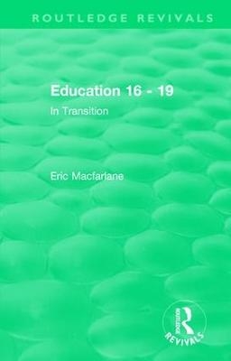 Education 16 - 19 (1993) - Eric Macfarlane