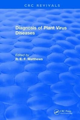 Diagnosis of Plant Virus Diseases - R. E. F. Matthews