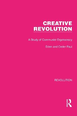 Creative Revolution - Eden &amp Paul;  Cedar
