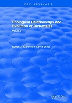 Ecological Relationships and Evolution of Rickettsiae - Nyven J. Marchette