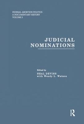 Judicial Nominations - 