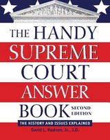 The Handy Supreme Court Answer Book - Hudson, David L.