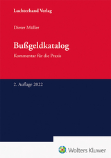 Bußgeldkatalog - Müller, Dieter