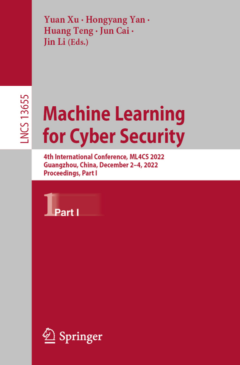Machine Learning for Cyber Security - 