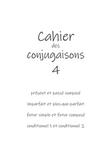 Cahier des conjugaisons 4 - Stefanie Kohlmeyer