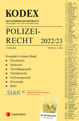KODEX Polizeirecht 2022/23 - inkl. App