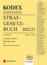 Taschen-Kodex Strafgesetzbuch 2022 - inkl. App - Doralt, Werner