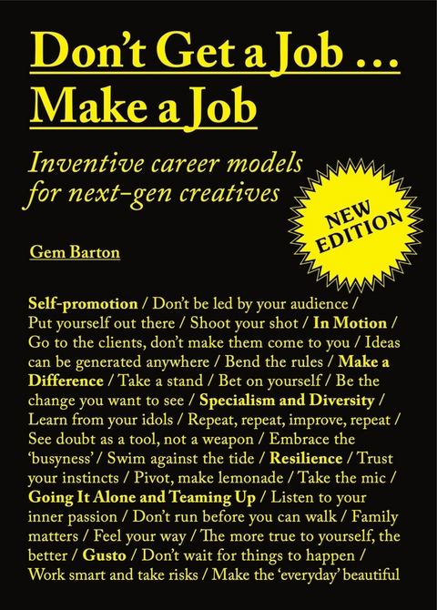 Don't Get a Job…Make a Job New Edition - Gem Barton