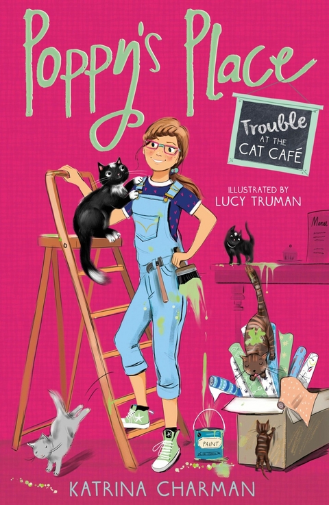 Trouble at the Cat Cafe -  Katrina Charman