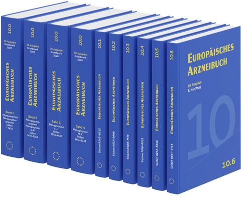 Europäisches Arzneibuch 10.0 - 10.6