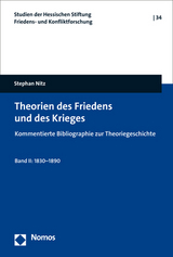 Theorien des Friedens und des Krieges - Stephan Nitz