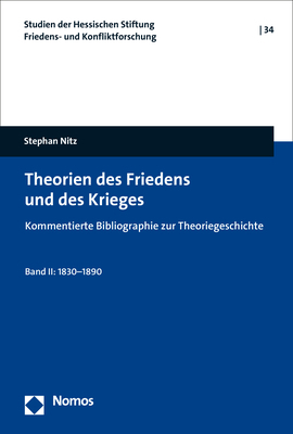 Theorien des Friedens und des Krieges - Stephan Nitz