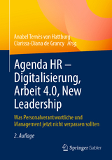 Agenda HR – Digitalisierung, Arbeit 4.0, New Leadership - Ternès von Hattburg, Anabel; de Grancy, Clarissa-Diana