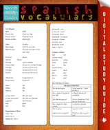 Spanish Vocabulary (Speedy Study Guides) -  Speedy Publishing