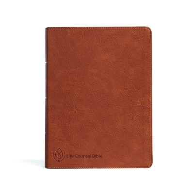 CSB Life Counsel Bible, Burnt Sienna LeatherTouch, Indexed -  Csb Bibles by Holman