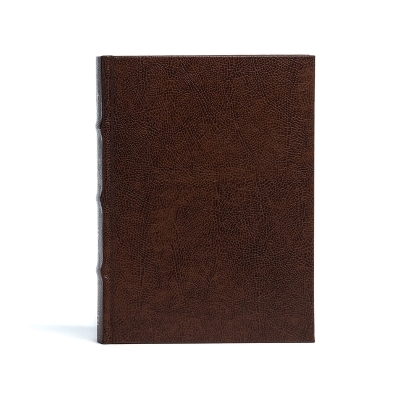 CSB Spurgeon Study Bible, Brown Bonded Leather-Over-Board - Alistair Begg