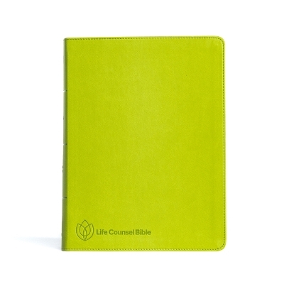 CSB Life Counsel Bible, Grass Green LeatherTouch -  Csb Bibles by Holman