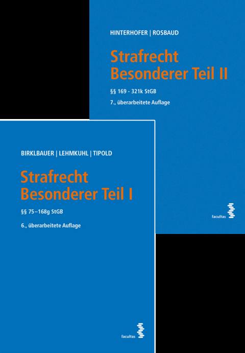 Kombipaket Strafrecht Besonderer Teil I und Besonderer Teil II - Alois Birklbauer, Marianne Johanna Lehmkuhl, Alexander Tipold, Hubert Hinterhofer, Christian Rosbaud