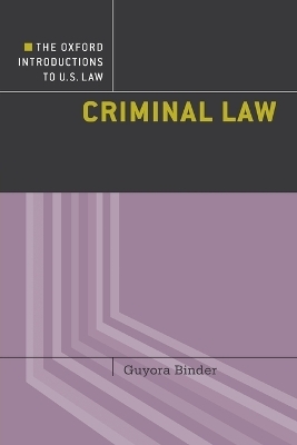 Criminal Law - Guyora Binder