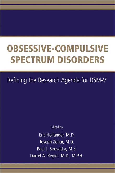 Obsessive-Compulsive Spectrum Disorders - 