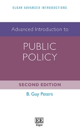 Advanced Introduction to Public Policy - Peters, B. G.