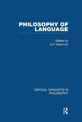 The Philosophy of Language - 