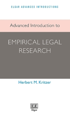Advanced Introduction to Empirical Legal Research - Herbert M. Kritzer