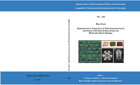 Optoelectronic Properties of GaN Nanostructures and Novel II-III Oxynitrides Grown by Molecular Beam Epitaxy - Max Kraut