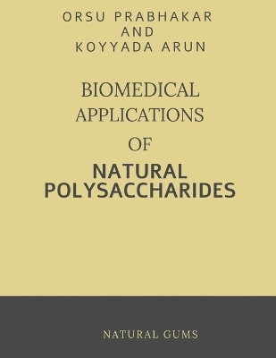 Biomedical Applications of Natural Polysaccharides - Orsu Prabhakar